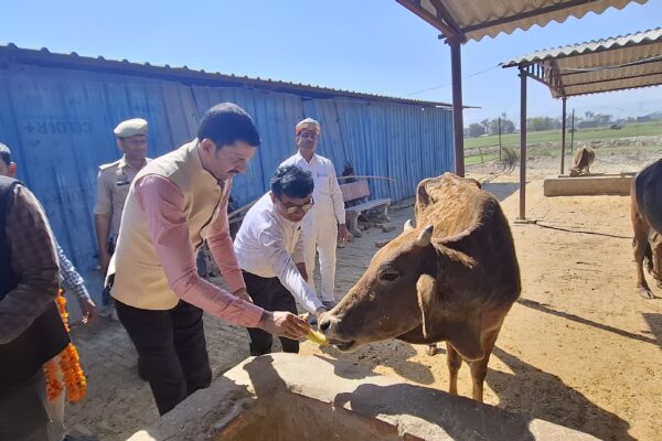 अम्बेडकरनगर में गोसंर्वधन एवं गोसेवा दिवस कार्यक्रम का शुभारंभ किया गया!