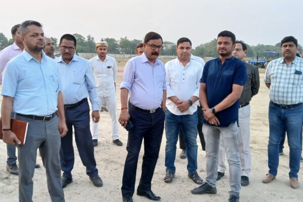 राष्ट्रीय हैंडबॉल प्रतियोगिता की तैयारियों का डीएम ने किया निरीक्षण” साथ ही समस्त तैयारियों को समय से पूरा का दिया गया निर्देश!