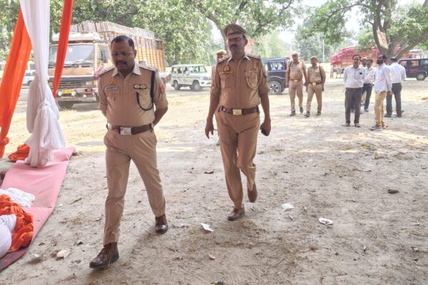 उप मुख्यमंत्री के प्रस्तावित कार्यक्रम के दृष्टिगत कार्यक्रम स्थल का एडिशनल एसपी ने किया निरीक्षण!