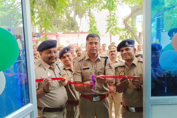 पुलिस कर्मियों के लिए नवनिर्मित भोजनालय कक्ष का उद्घाटन!