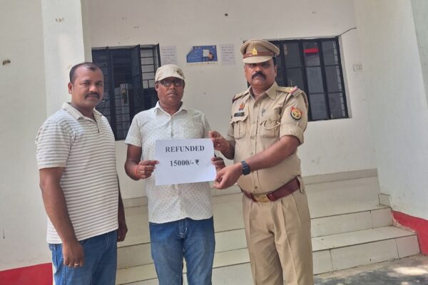साइबर क्राइम पुलिस की त्वरित कार्यवाही” पीड़ित के खाते में ₹15,000 वापस”साइबर क्राइम पुलिस की सफलता