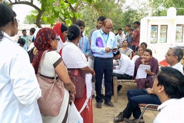 आकांक्षात्मक विकास खंडों में परिलक्षित परिवर्तनों का भौतिक निरीक्षण” नोडल अधिकारियों ने किया निरीक्षण!