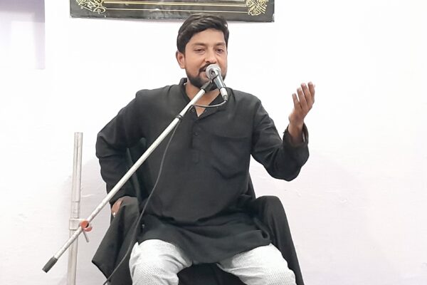 अमर शहीद हज़रत इमाम हुसैन और उनके साथियों का फा़तेहा और मजलिस” बीबी फात्मा ज़ैहरा को उनके लाल का पुर्सा!