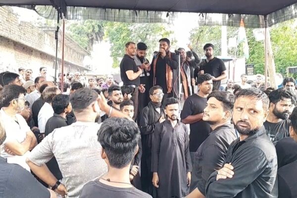 ग्राम अरसावॉ में जुलूस ए-72 ताबूत का भव्य आयोजन हजारों की संख्या में उमड़ी जायरीनों की भीड़