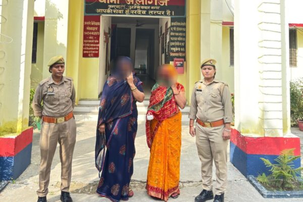 दुकान से पायल-विछिया चोरी करने वाली दो महिला अभियुक्ताएं अलीगंज पुलिस के हत्थे चढ़ीं
