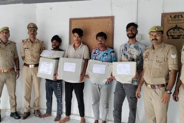 टांडा पुलिस का बड़ा खुलासा: कंप्यूटर उपकरण सहित चोरी करने वाले 4 शातिर गिरफ्तार